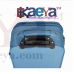 OkaeYa Safari Fabric 75 cms Blue Soft Side Suitcase (RAIL 2W 75 BLUE)